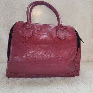 Matt & Nat Red Vegan Leather Satchel